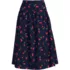 Women's Plus Size Poplin Drop Waist Midi Skirt - Set Bottom, Front