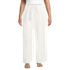 Women's Plus Size High Ridge Twill Pull On Pleated Wide Leg Pants, Front