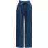 Women's High Ridge Twill Pull On Pleated Wide Leg Pants, Front