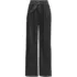 Women's High Ridge Twill Pull On Pleated Wide Leg Pants, Front
