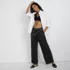 Women's High Ridge Twill Pull On Pleated Wide Leg Pants, alternative image