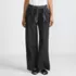 Women's High Ridge Twill Pull On Pleated Wide Leg Pants, Front