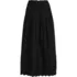 Women's Voile Tiered Eyelet Maxi Skirt, Front