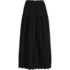 Women's Voile Tiered Eyelet Maxi Skirt, Front