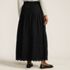 Women's Voile Tiered Eyelet Maxi Skirt, Back