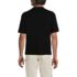 Men's Short Sleeve Camp Collar Sweater Polo, Back