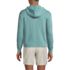 Men's Textural Slub Hoodie Sweater, Back