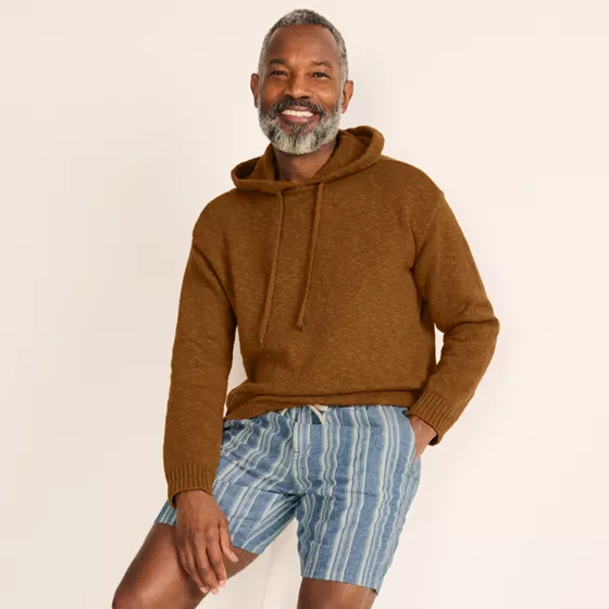 Men's Slub Hoodie Sweater - primary