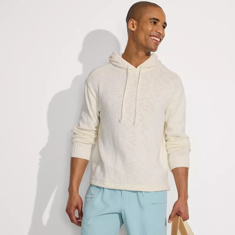 Men's Slub Hoodie Sweater, alternative image