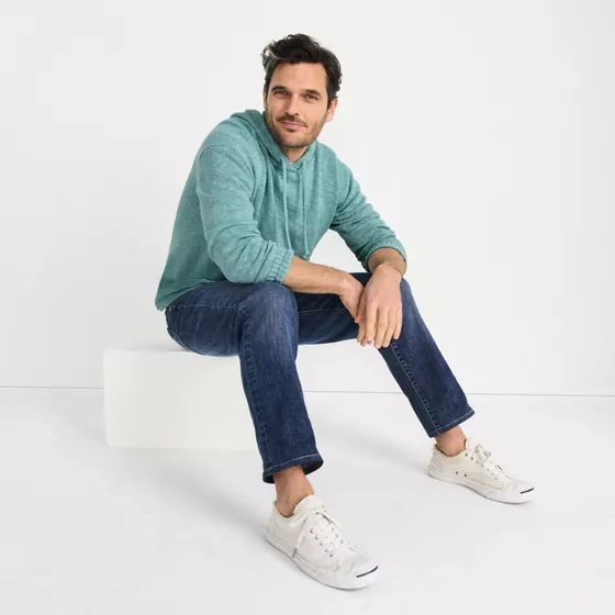 Men's Slub Hoodie Sweater - primary