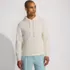 Men's Textural Slub Hoodie Sweater, Front