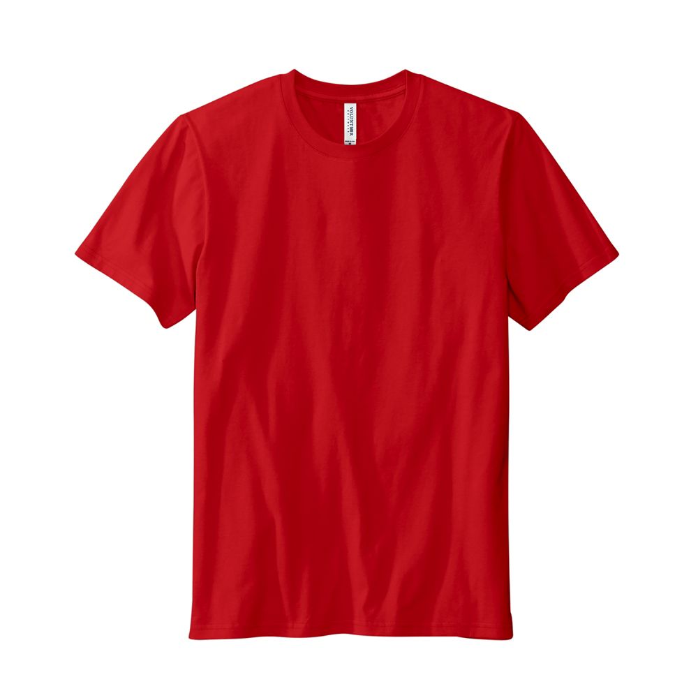 Volunteer Knitwear Unisex Big USA Made Daily Short Sleeve Tshirt  Flag Red  4XL