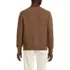 Men's Long Sleeve Vertical Stripe Cotton Blend Cardigan, Back