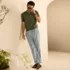 Men's Linen Cotton Relaxed Deck Pants, alternative image