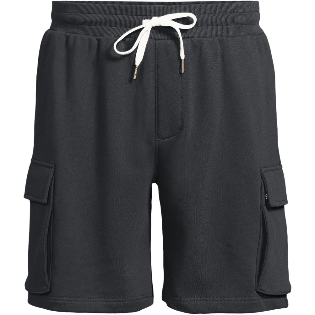 パンツ SOL Sweat Cargo Shorts (Dark Gray) XL Cargo Sweat Shorts for Men Casual Summer Drawstring Elastic