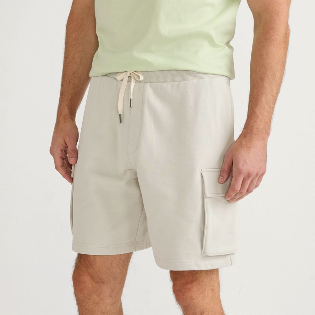 Maison Kinema『Sweat cargo short pants』 Men's DuluthFlex Fire Hose CoolMax 13