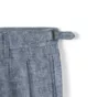 Men's Linen Cotton Pleated Relaxed Pants