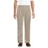 Men's Linen Cotton Pleated Relaxed Pants, Front