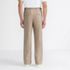 Men's Linen Cotton Pleated Relaxed Pants, Back
