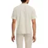 Men's Short Sleeve Linen Surplus Shirt, Back