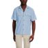 Men's Short Sleeve Linen Surplus Shirt, Front