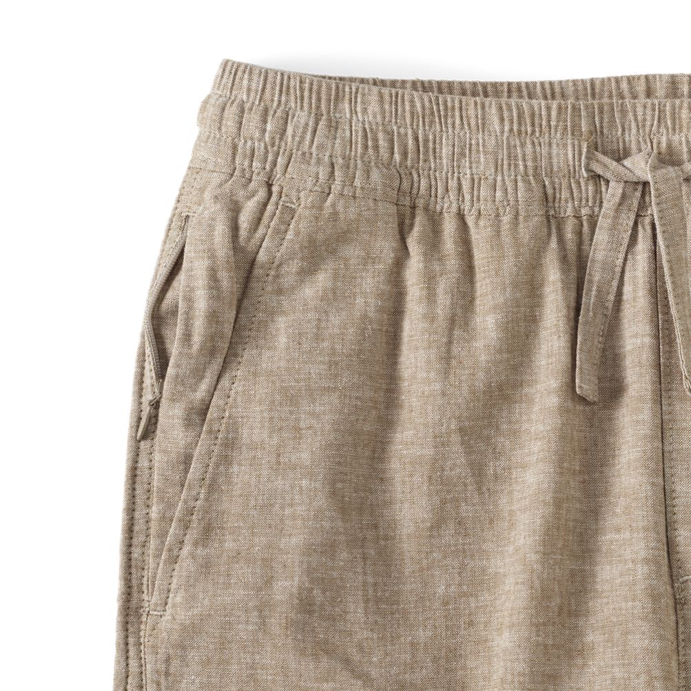 Men's Linen Cotton Cargo Pants | Lands' End