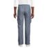 Men's Linen Cotton Cargo Pants, Back