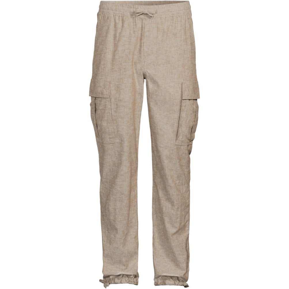 Cargo Linen Pants - Black | house of lolo
