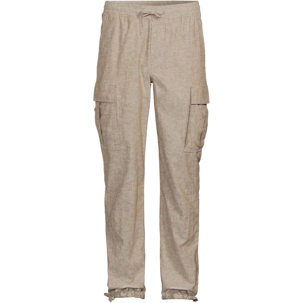 Men's Linen Cotton Cargo Pants