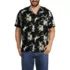 Men's Big and Tall Short Sleeve Hawaiian Camp Collar Shirt, Front