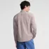 Men's Long Sleeve Seersucker Shirt, Back