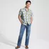 Men's Short Sleeve Hawaiian Camp Collar Shirt, alternative image
