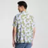 Men's Short Sleeve Hawaiian Camp Collar Shirt, Back