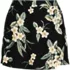 Women's Linen Above the Knee Skort, Front