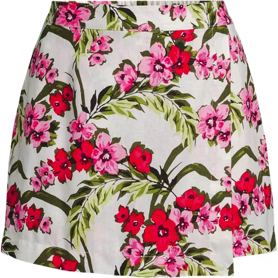 Women's Linen Above the Knee Skort - primary