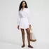 Women's Linen Above the Knee Skort, alternative image