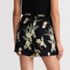 Women's Linen Above the Knee Skort, Back