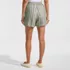 Women's Linen Above the Knee Skort, Back