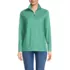 Women's Embossed Quarter Zip Fleece Pullover, Front
