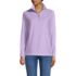 Women's Embossed Quarter Zip Fleece Pullover, Front