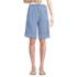 Women's Linen High Rise Pleated 10" Shorts - Set Bottom, Front