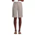 Women's Linen High Rise Pleated 10" Shorts - Set Bottom, Front