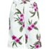 Women's Linen High Rise Pleated 10" Shorts - Set Bottom, Front