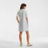 Women's Starfish Elbow Sleeve Polo Dress, Back