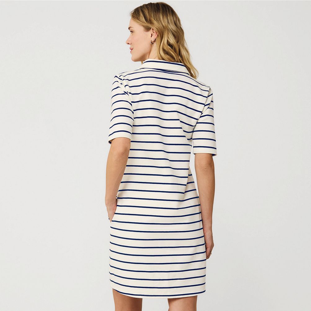 ワンピース Short Sleeve Polo Dress Lululemon Short-Sleeve Polo Dress - Rip Tide / Faded Zap