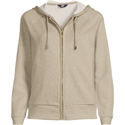 Women's Serious Sweats Relaxed Long Sleeve Full Zip Hoodie Sweatshirt - image 3