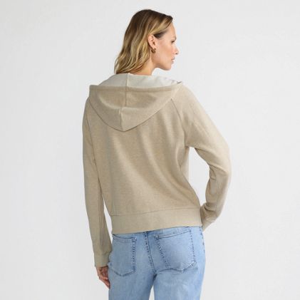 Women's Serious Sweats Relaxed Long Sleeve Full Zip Hoodie Sweatshirt - image 1