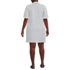 Women's Plus Size Starfish Elbow Sleeve Polo Dress, Back