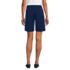 Women's Soft Polish High Rise Pleated 10" Shorts, Back