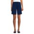 Women's Soft Polish High Rise Pleated 10" Shorts, Front